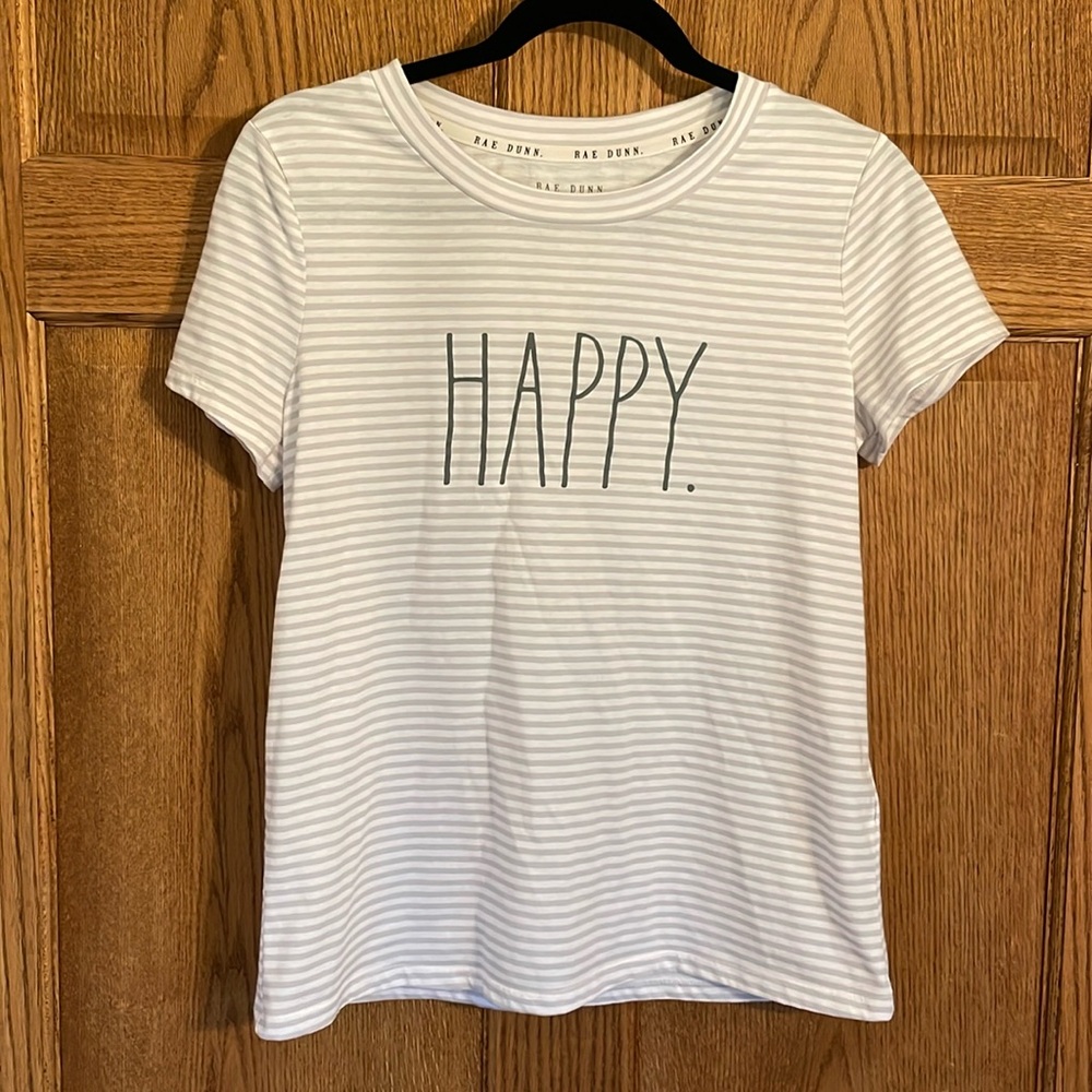 Happy shirt by Rae Dunn